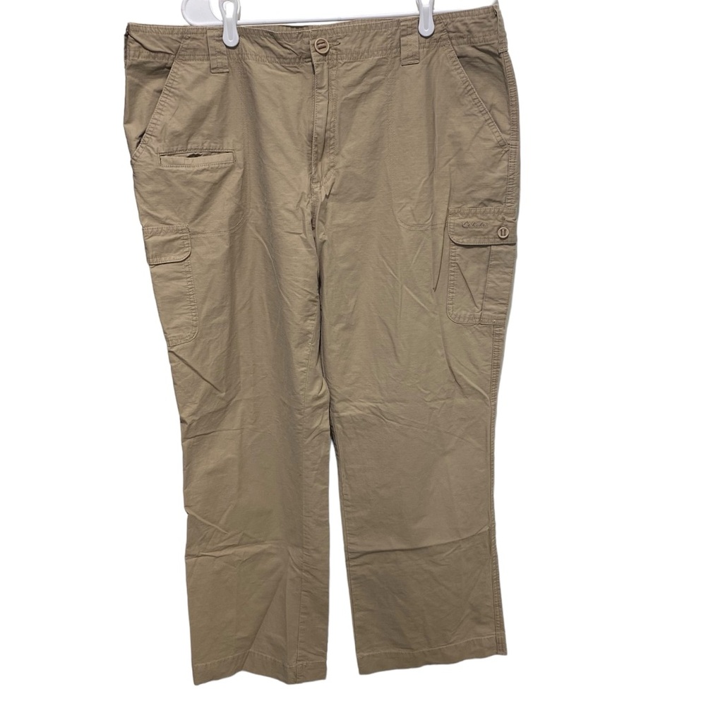 CABELAS TRAIL HIKING OUTDOOR PANTS 7 Pockets Women’s Size 18X31